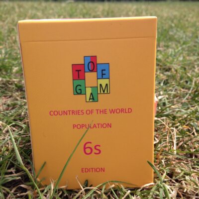 CP06 TOFGAM Countries of the World Population 6s Card Game