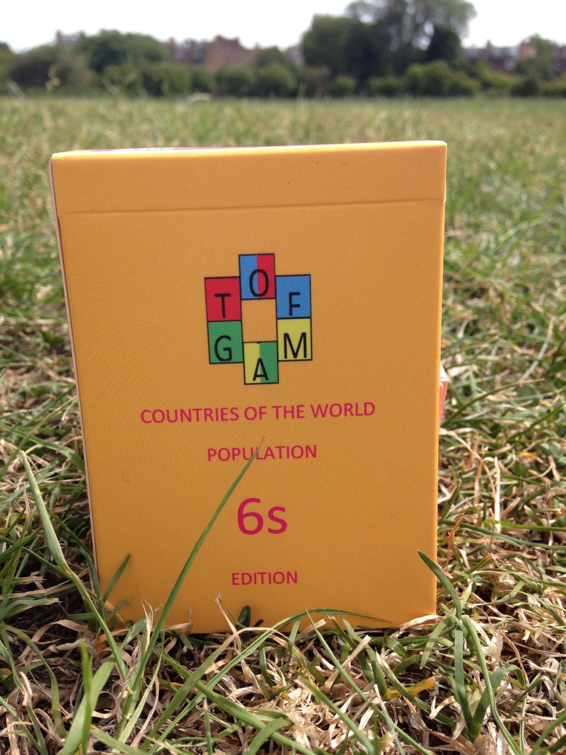 CP06 TOFGAM Countries of the World Population 6s Card Game