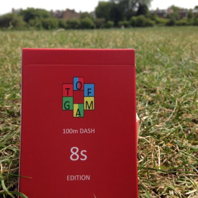 SP43 TOFGAM 100m Dash 8s Card Game