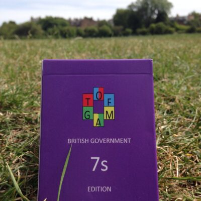GO01 TOFGAM British Government 7s Card Game