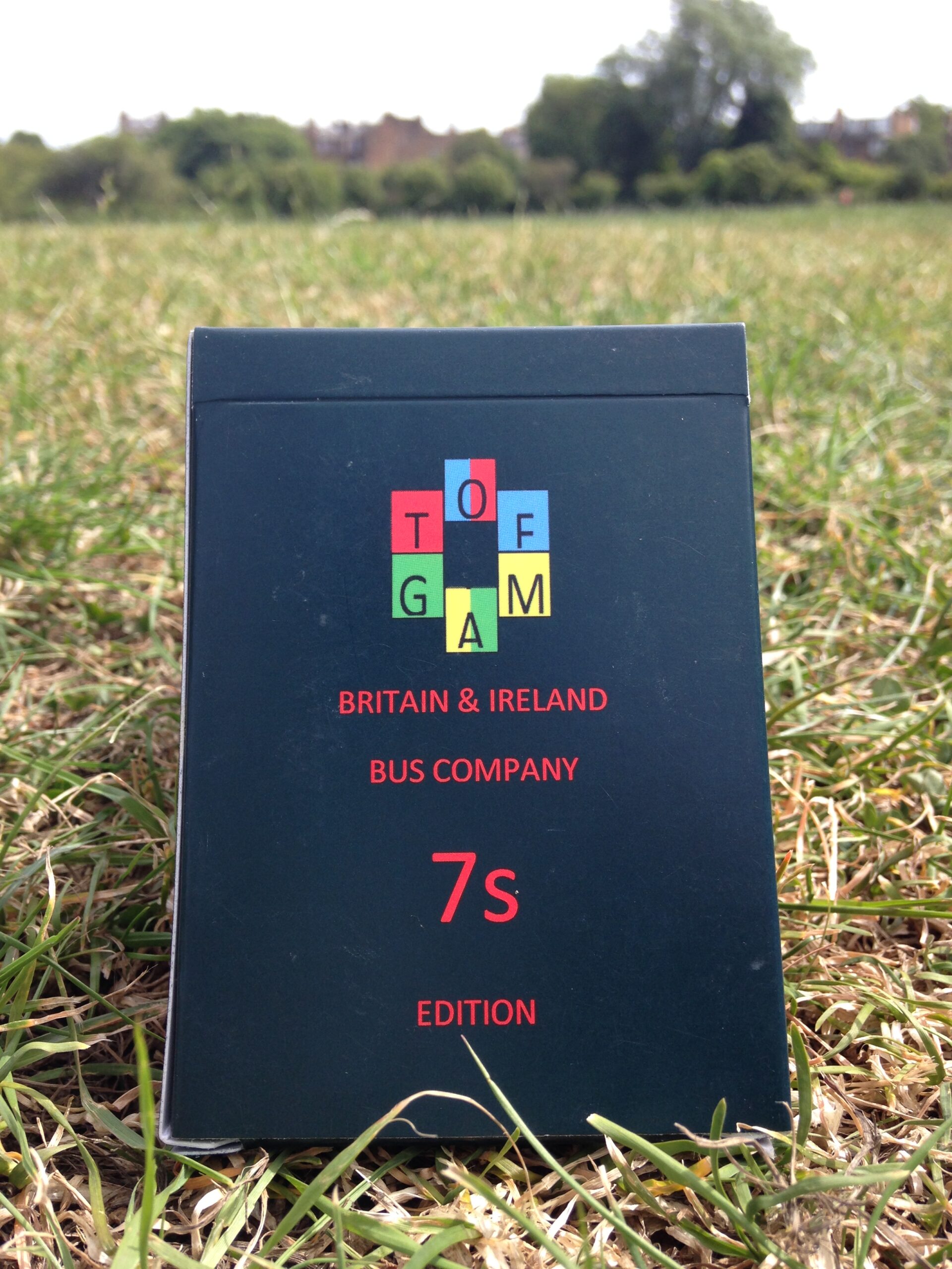 BC01 TOFGAM British & Irish Bus Company 7s Card Game
