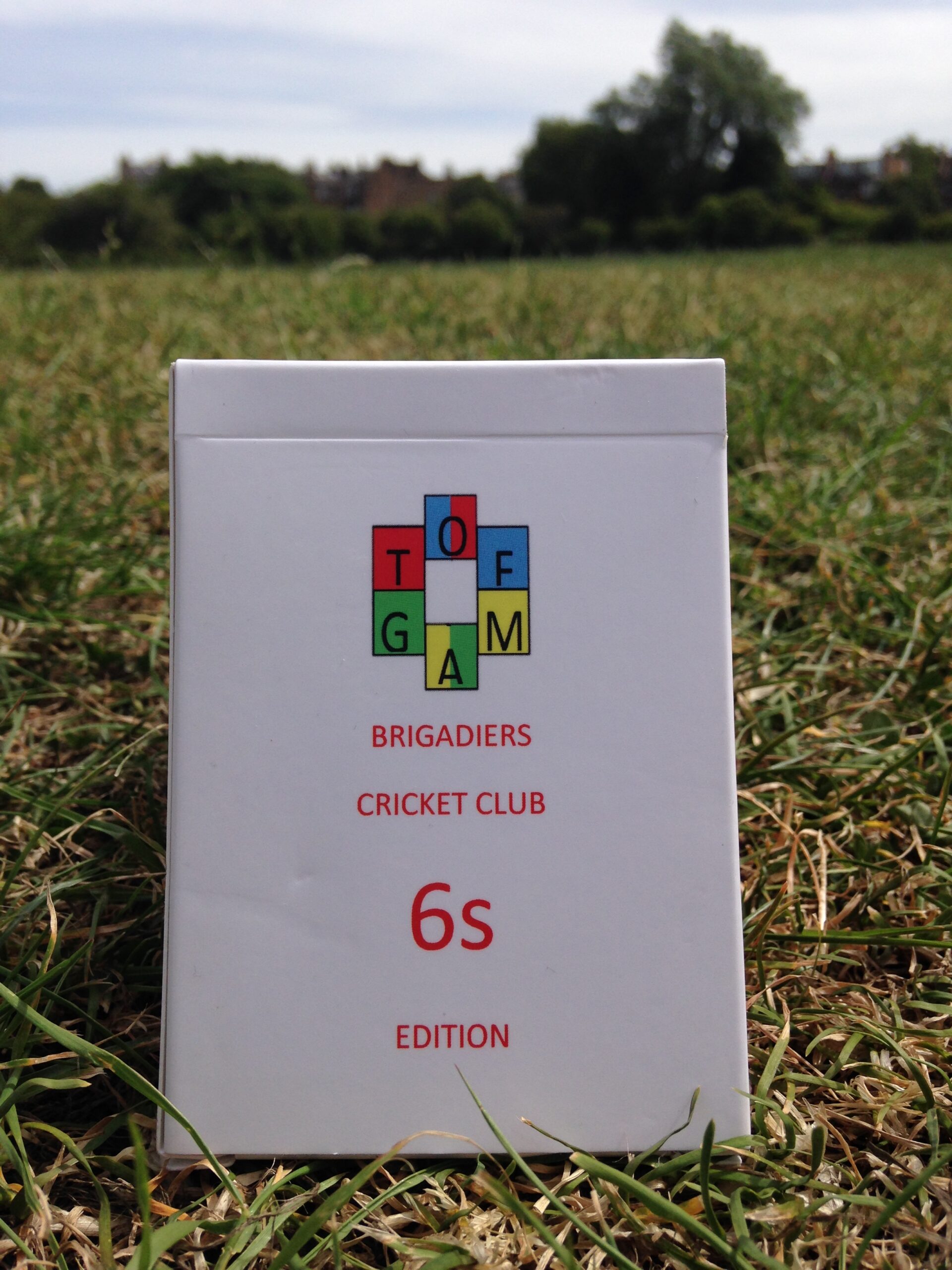 SP13 TOFGAM Brigadiers Cricket 6s Card Game