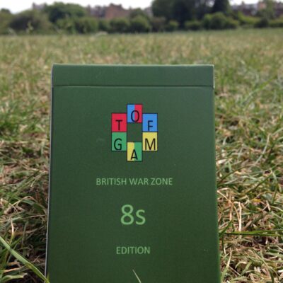 WA01 TOFGAM British War Zone 8s Card Game