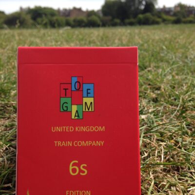 TC06 TOFGAM United Kingdom Train Company 6s Card Game