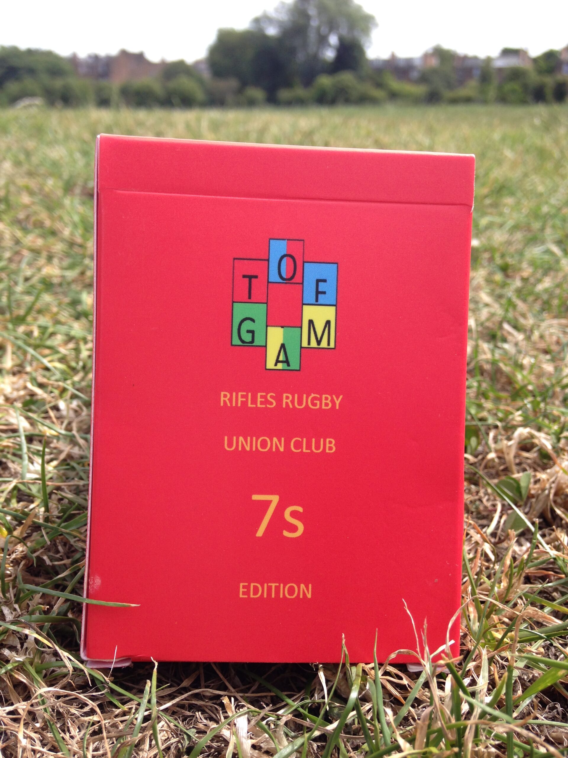 SP30 TOFGAM Rifles Rugby Union 7s Card Game