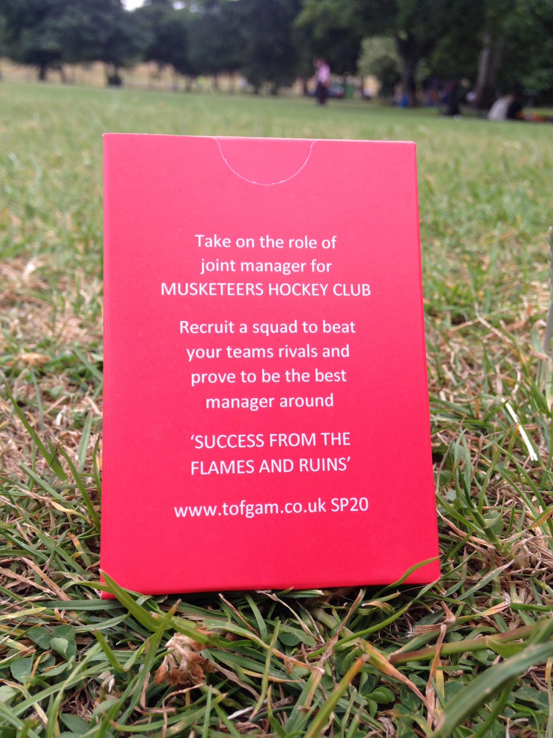SP20 TOFGAM Musketeers Hockey 6s Card Game - Image 6