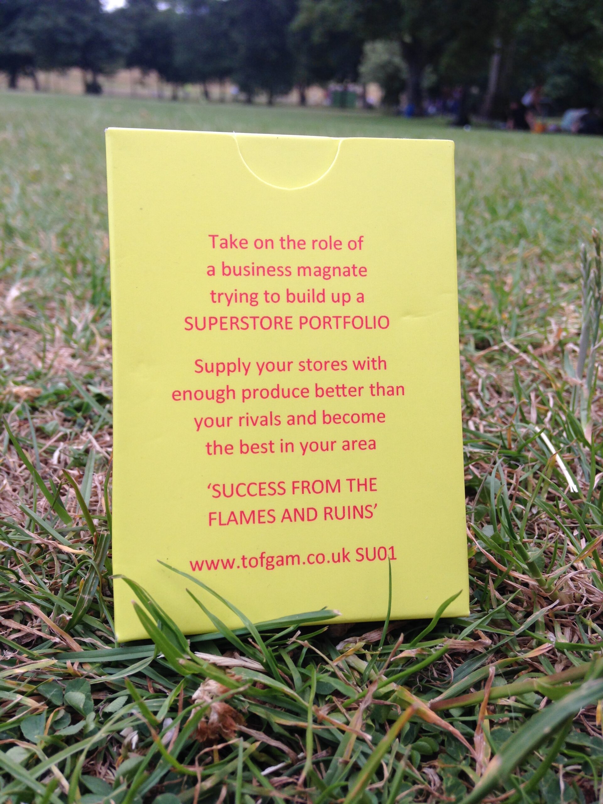 SU01 TOFGAM British & Irish Superstore 6s Card Game - Image 6