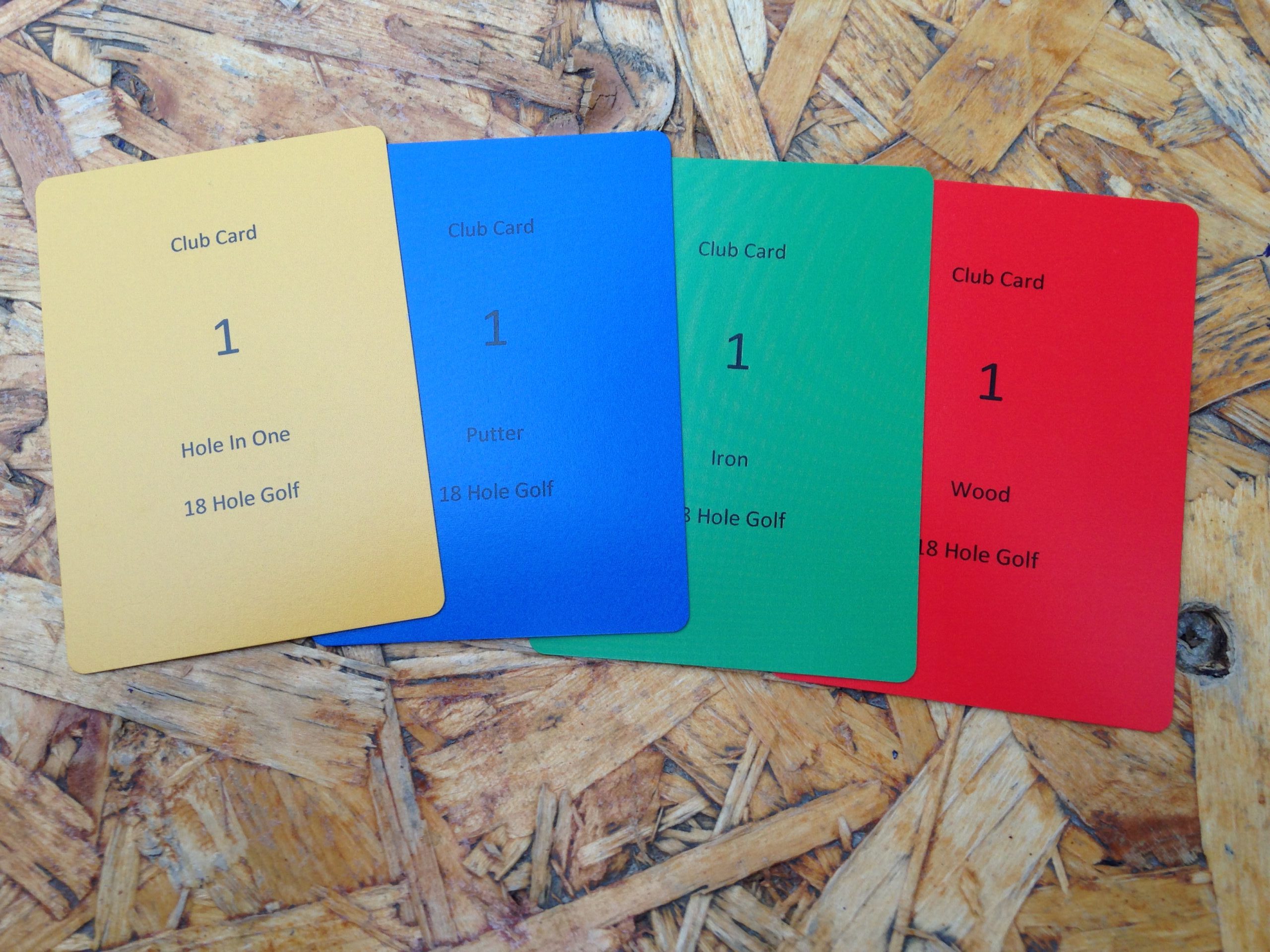 SP01 TOFGAM Windy Links 18 Hole Golf Course 5s Card Game - Image 3