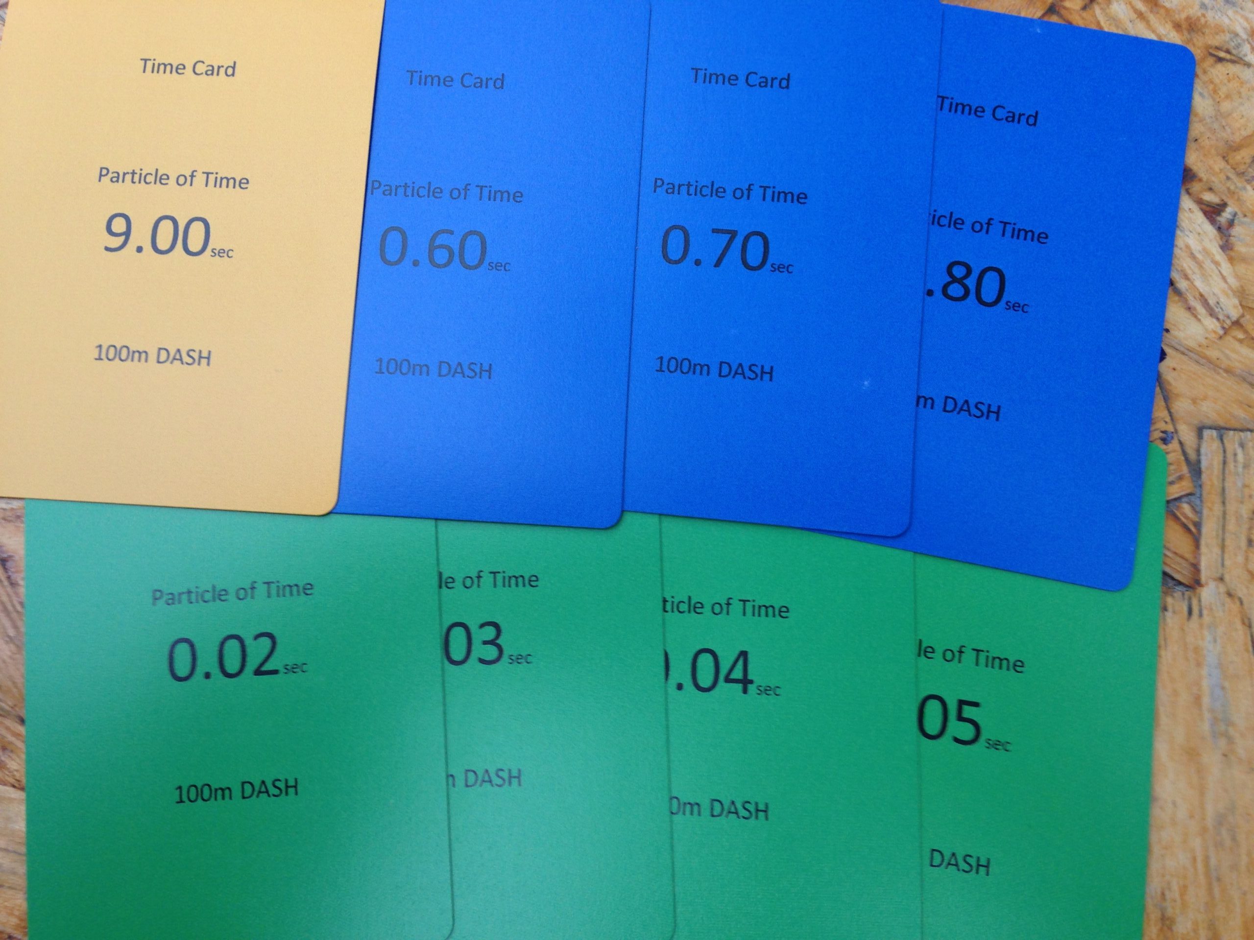 SP43 TOFGAM 100m Dash 8s Card Game - Image 3