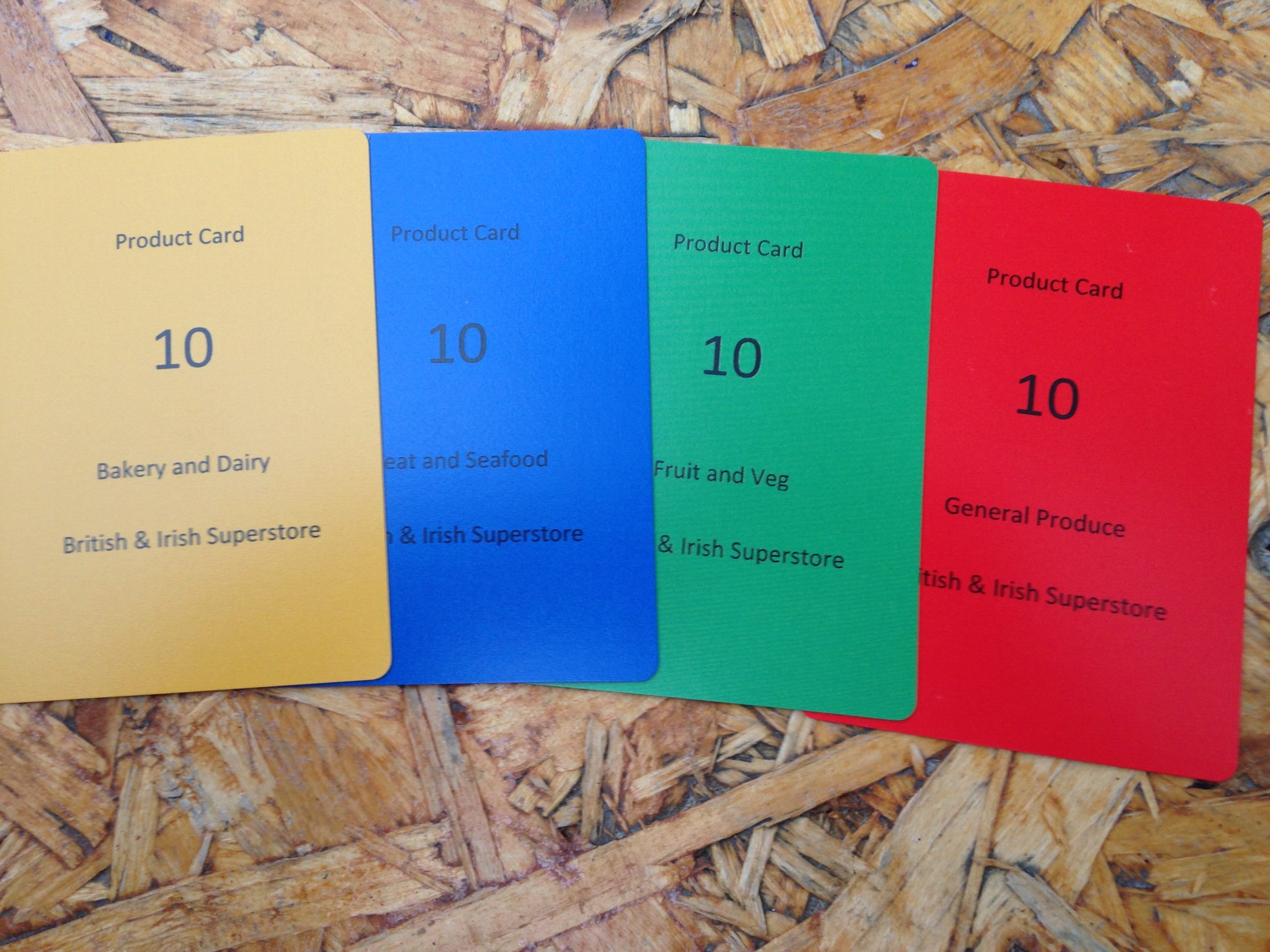SU01 TOFGAM British & Irish Superstore 6s Card Game - Image 3