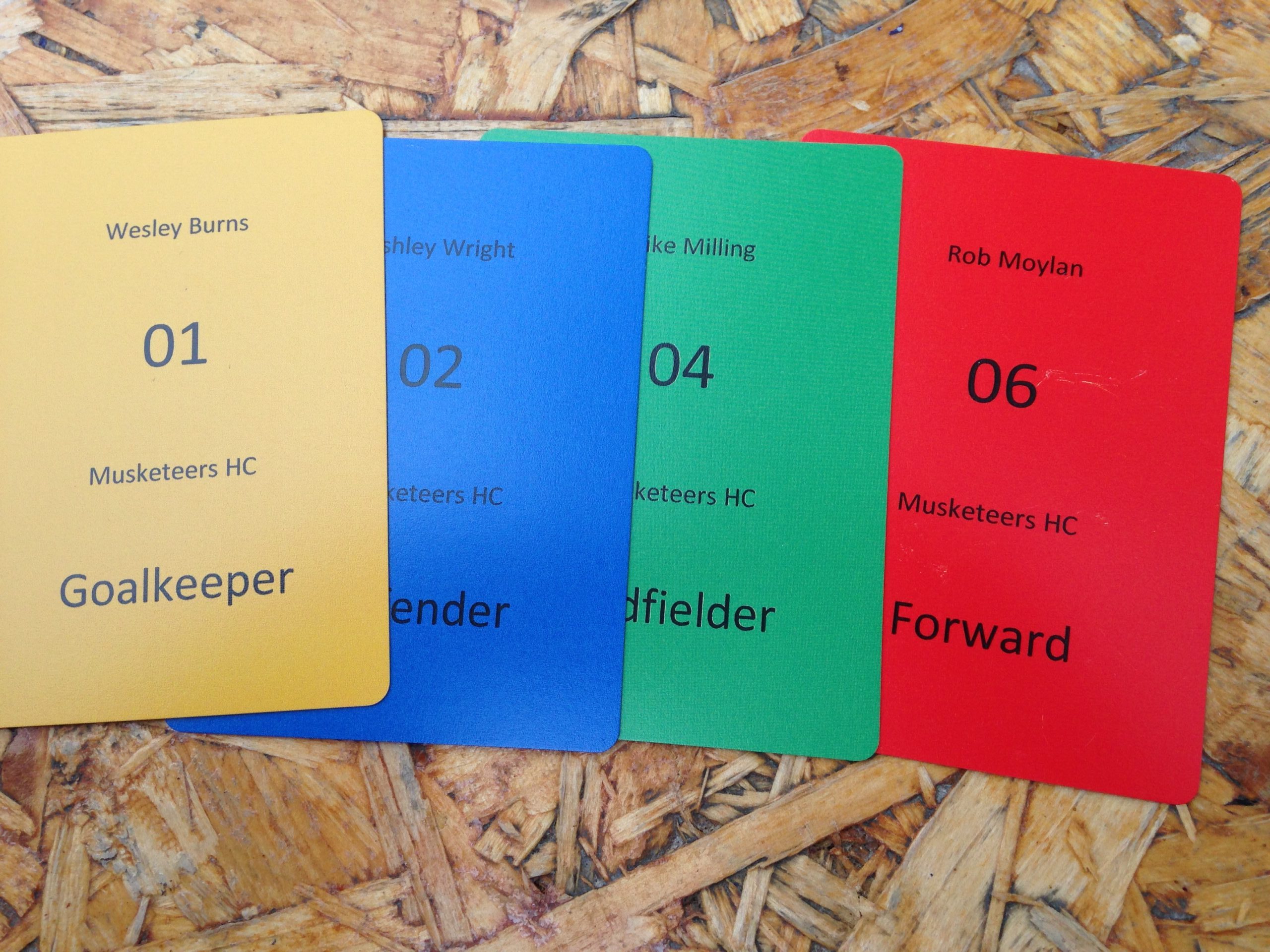 SP20 TOFGAM Musketeers Hockey 6s Card Game - Image 3