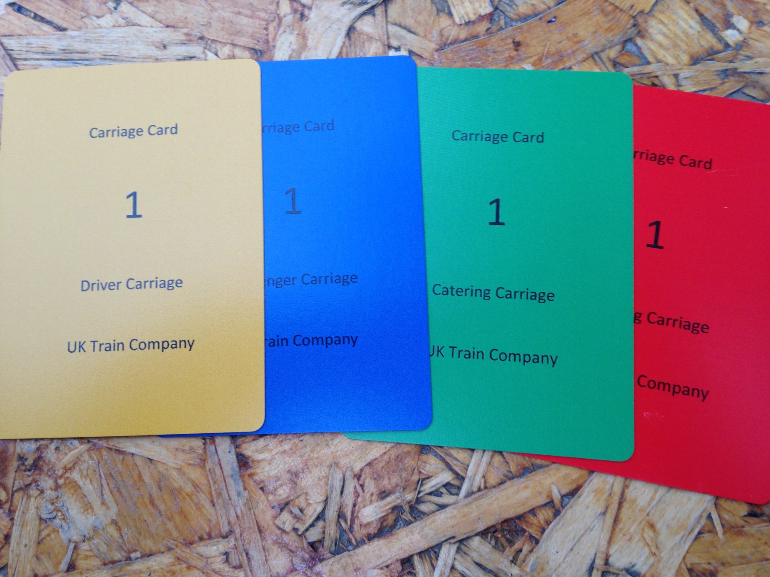 TC06 TOFGAM United Kingdom Train Company 6s Card Game - Image 3